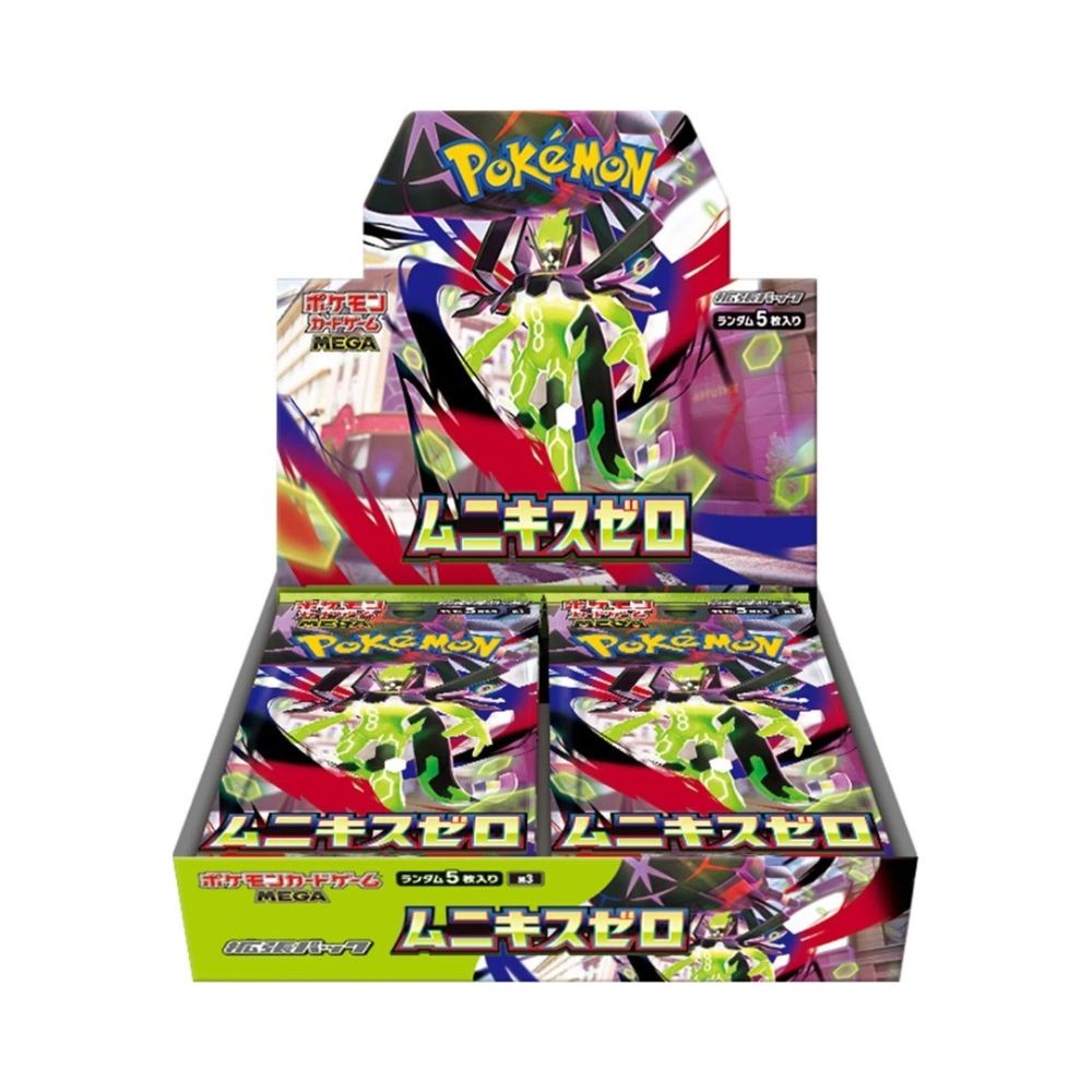 Japanese Pokemon Mega Munikis Zero Booster Box - M3
