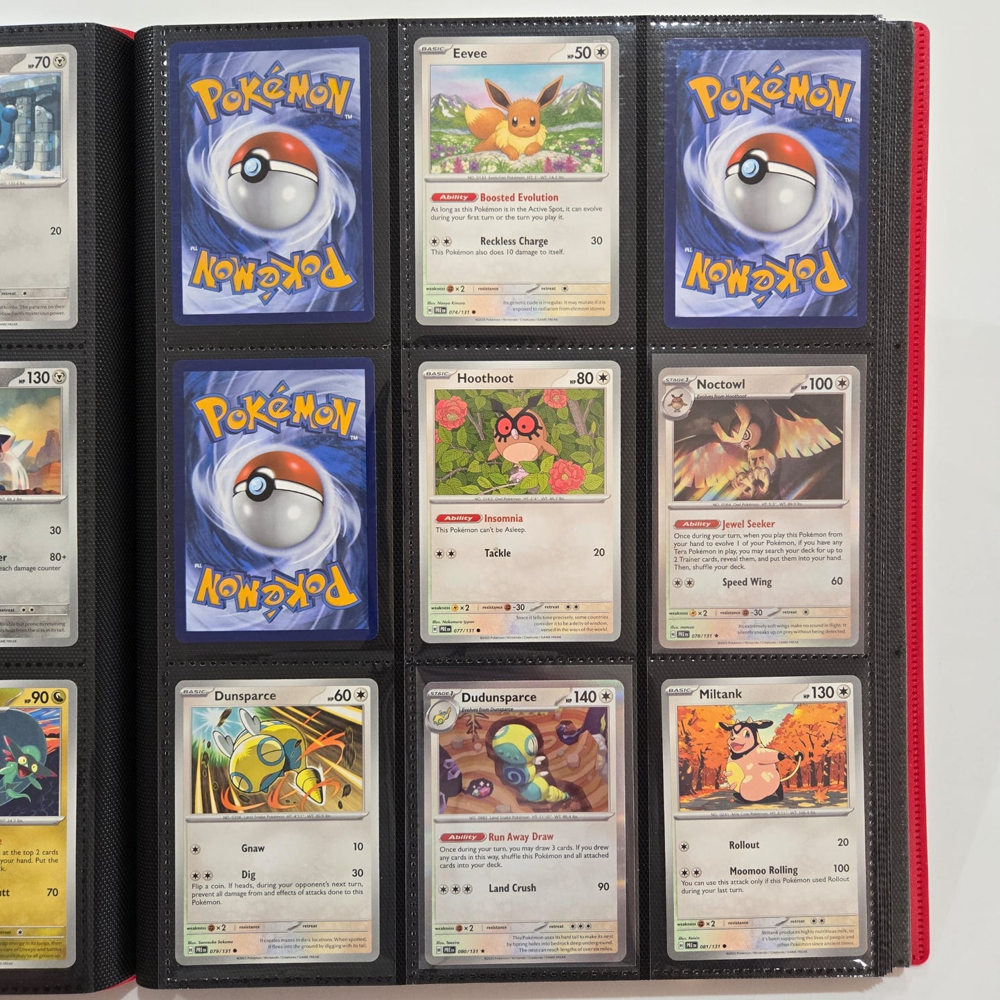 Pokemon Scarlet & Violet Prismatic Evolutions 1-131 Base Set