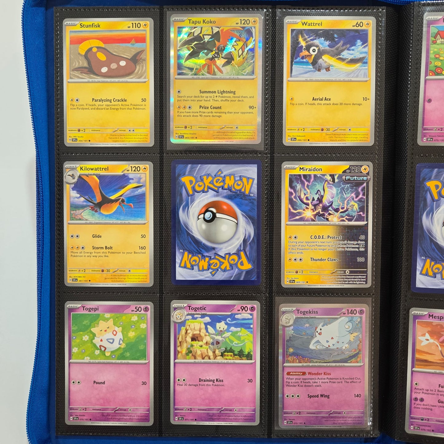 Pokemon Scarlet & Violet Surging Sparks 1-191 Base Set