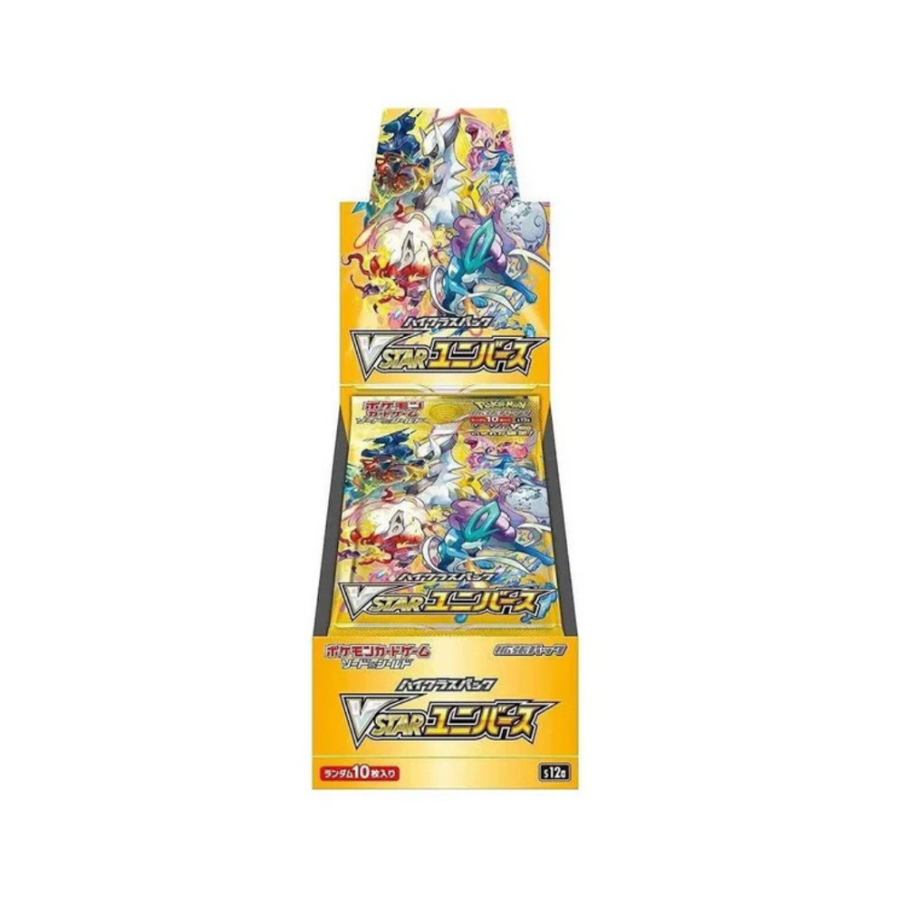 Japanese  Pokemon Sword & Shield VSTAR Universe Booster Box - S12A