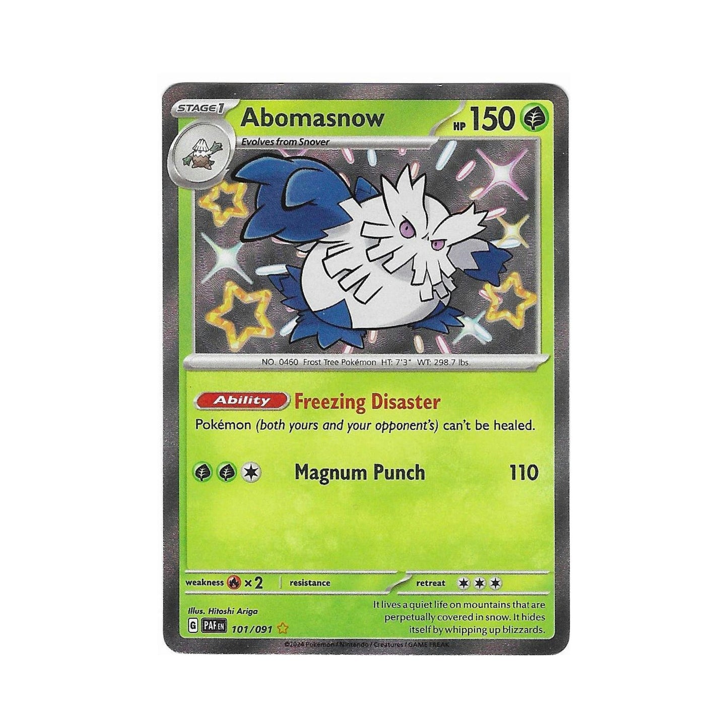 Shiny Abomasnow 101/091