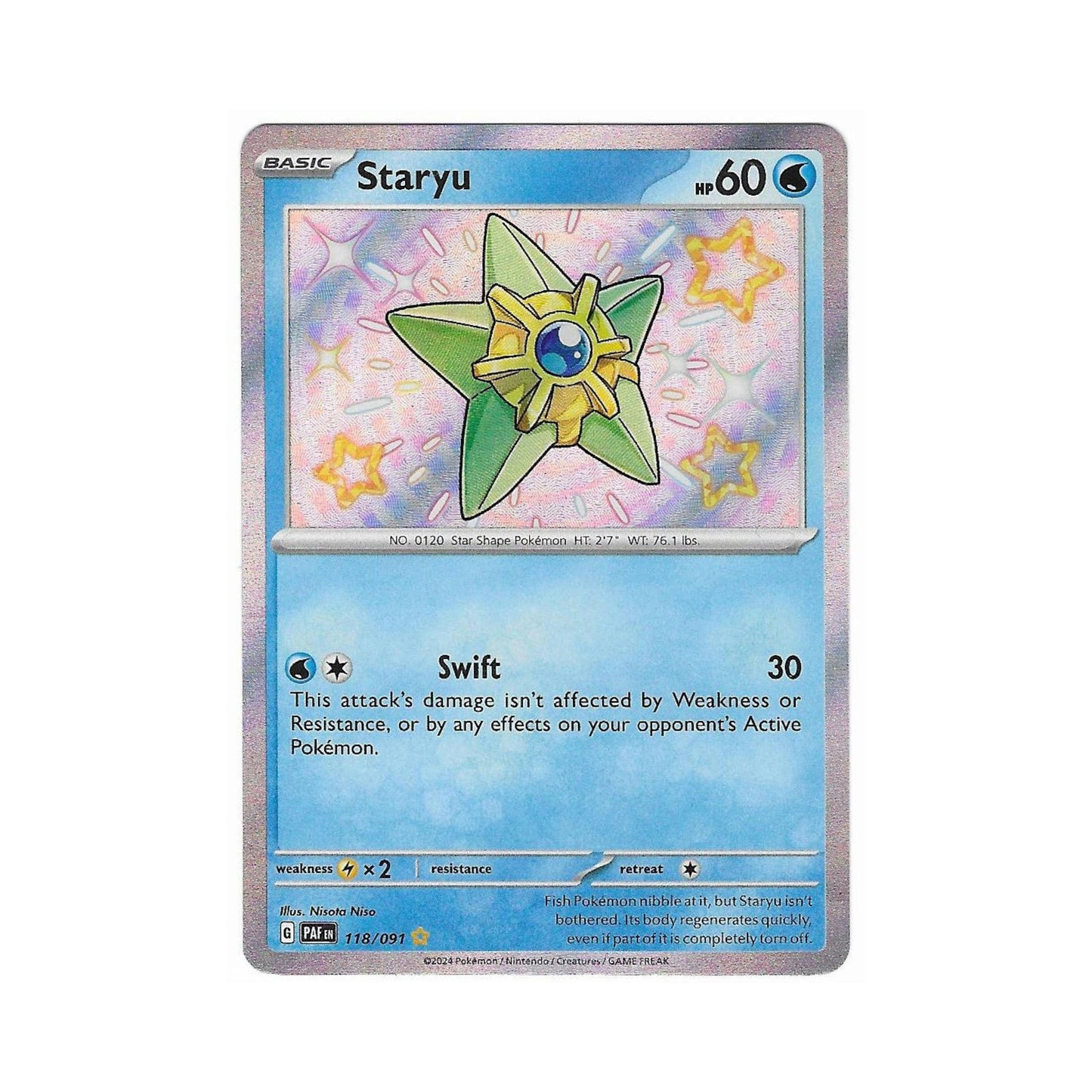 Shiny Staryu 118/091