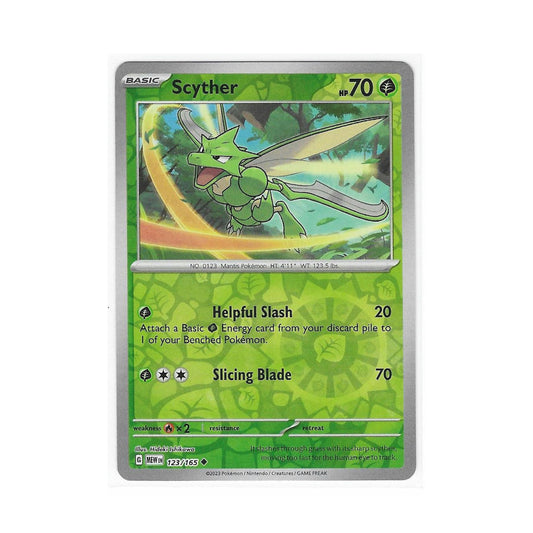 Scyther Reverse Holo 123/165