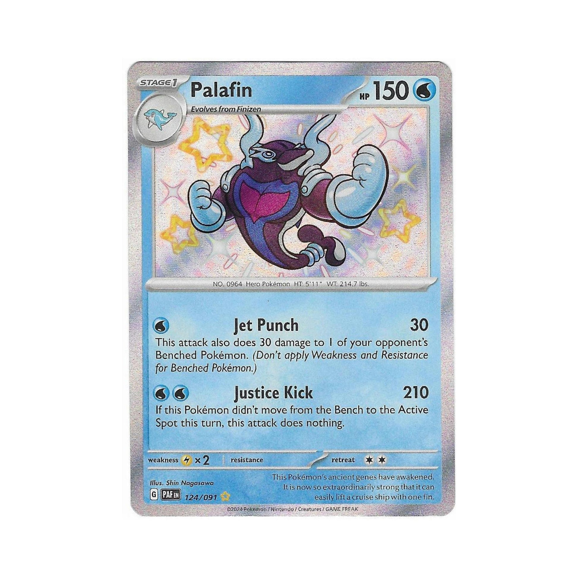 Shiny Palafin 124/091 - Shop Pokemon Cards Mochi Pals Shiny Palafin 124/091 - Shop Pokemon Cards Mochi Pals