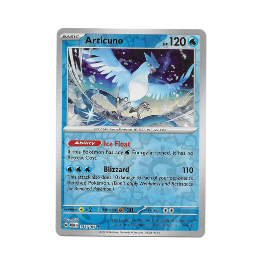 Articuno Reverse Holo 144/165