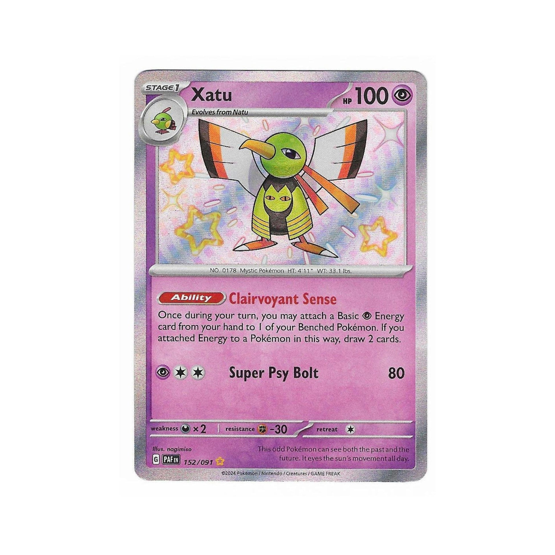 Shiny Xatu 152/091 - Shop Pokemon Cards Mochi Pals Shiny Xatu 152/091 - Shop Pokemon Cards Mochi Pals