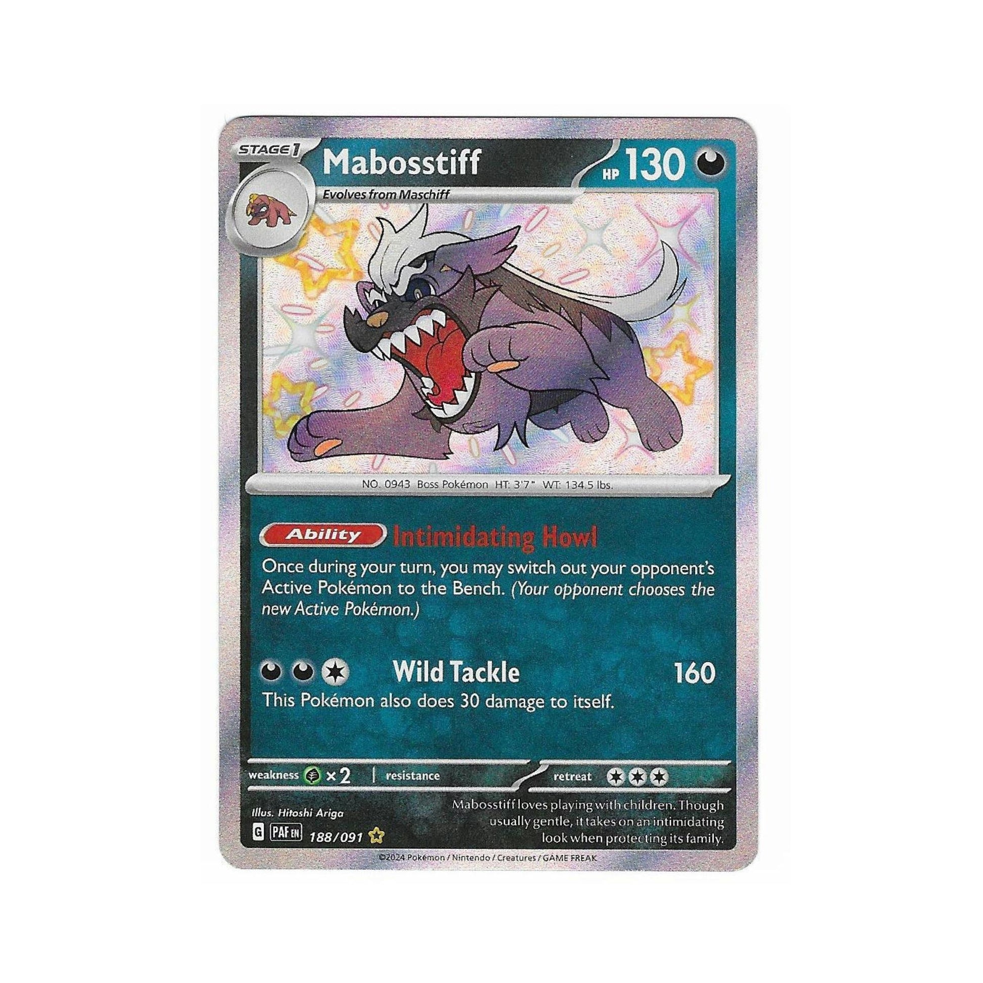 Shiny Mabosstiff 188/091 - Shop Pokemon Cards Mochi Pals Shiny Mabosstiff 188/091 - Shop Pokemon Cards Mochi Pals
