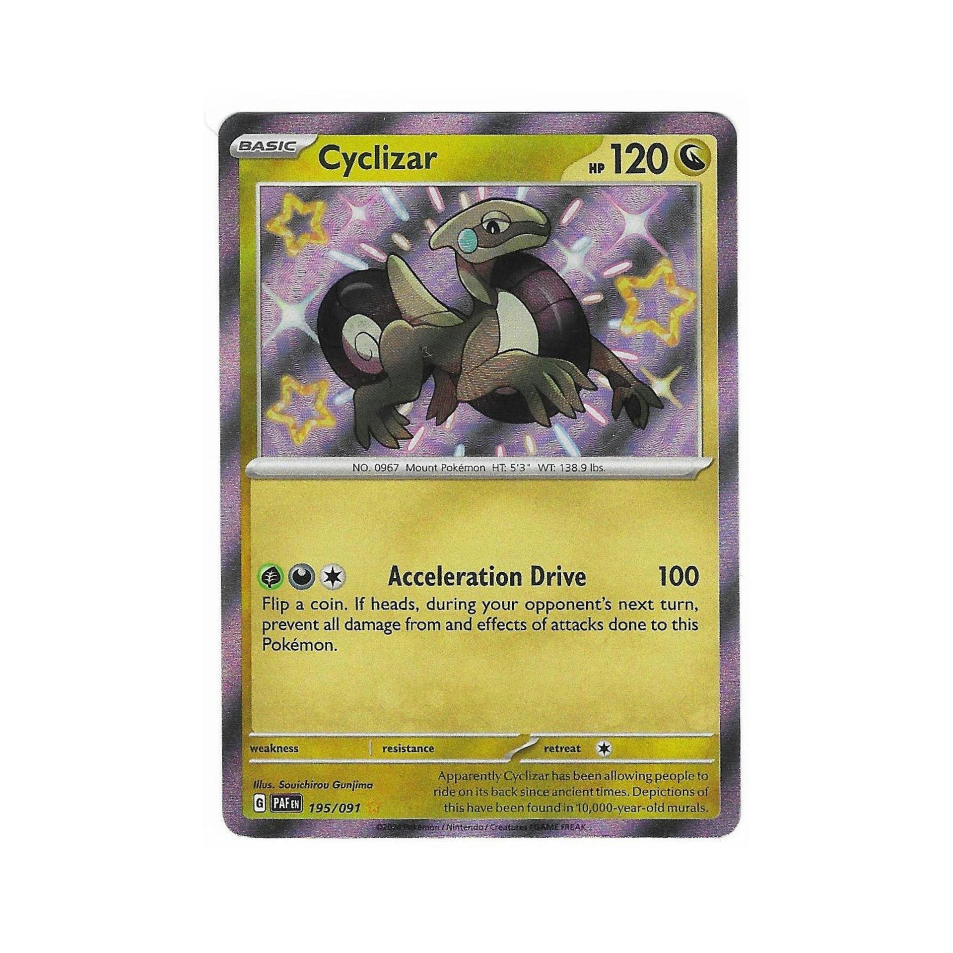 cyclizar pokemon card value Shiny Cyclizar 195/091