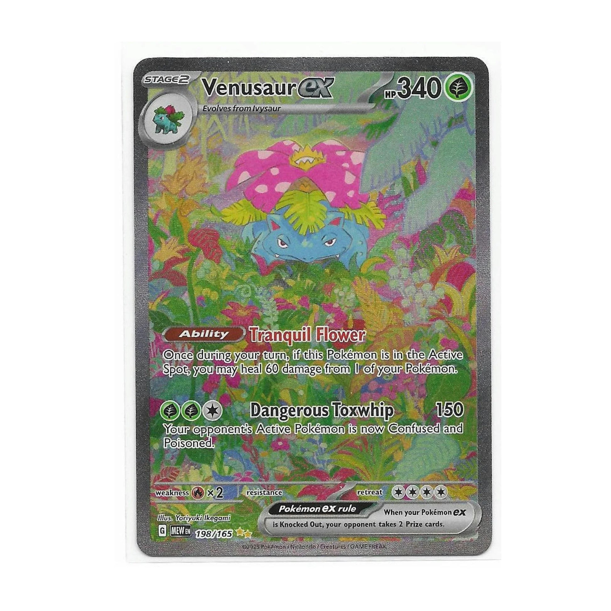 Venusaur ex 198/165 - Shop Pokemon Cards Mochi Pals Venusaur ex 198/165 - Shop Pokemon Cards Mochi Pals