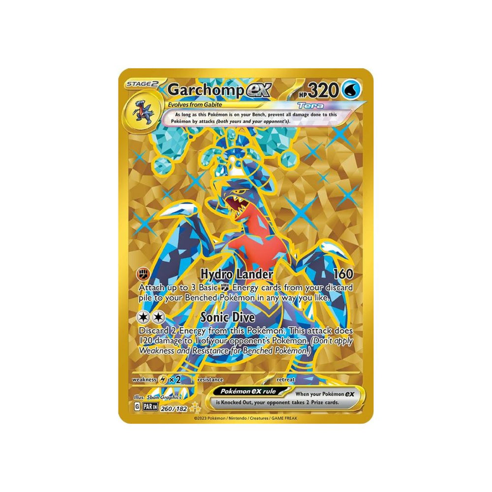 Garchomp ex Gold 260/182