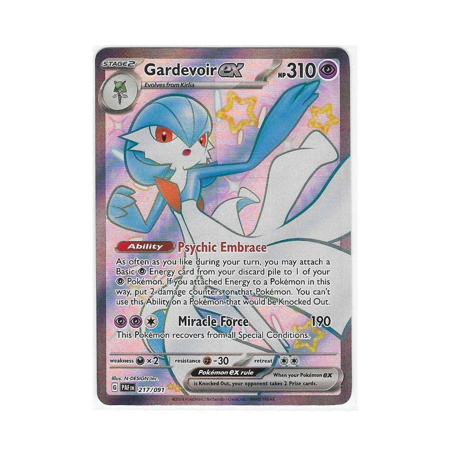 Gardevoir ex 217/091