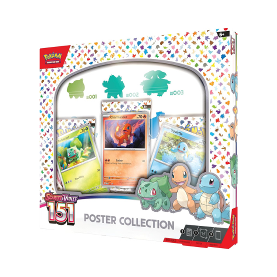 Pokemon Scarlet and Violet 151 Poster Collection Box