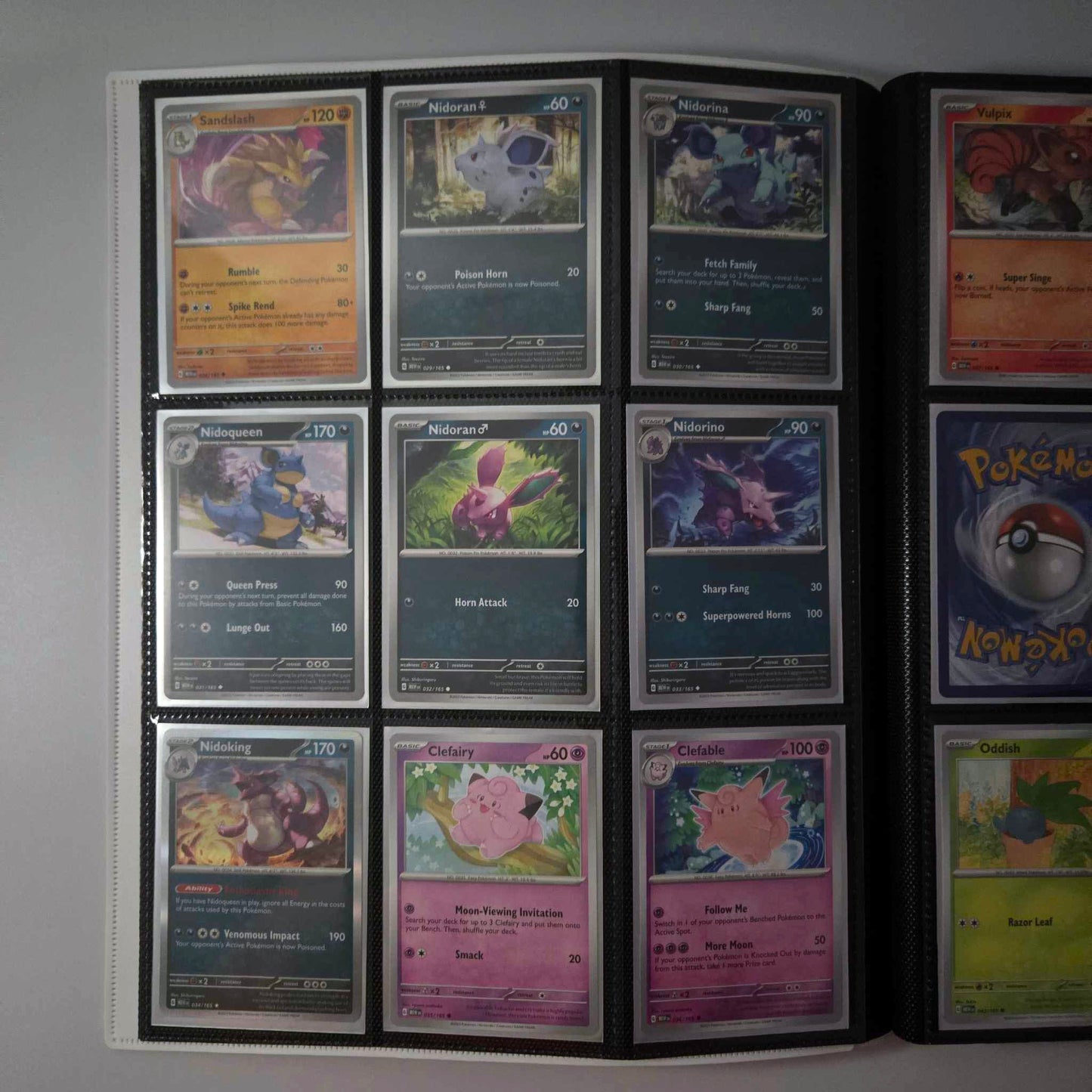 Pokemon Scarlet & Violet 151 Base Set 1-165 with FOLDER