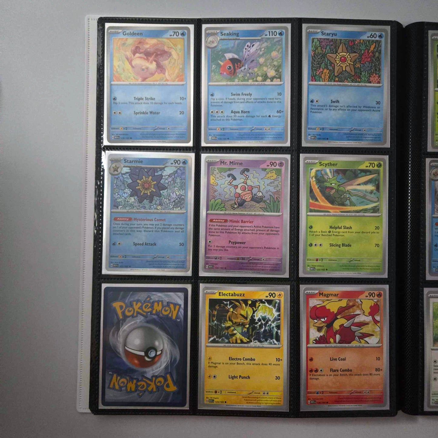 Pokemon Scarlet & Violet 151 Base Set 1-165 with FOLDER