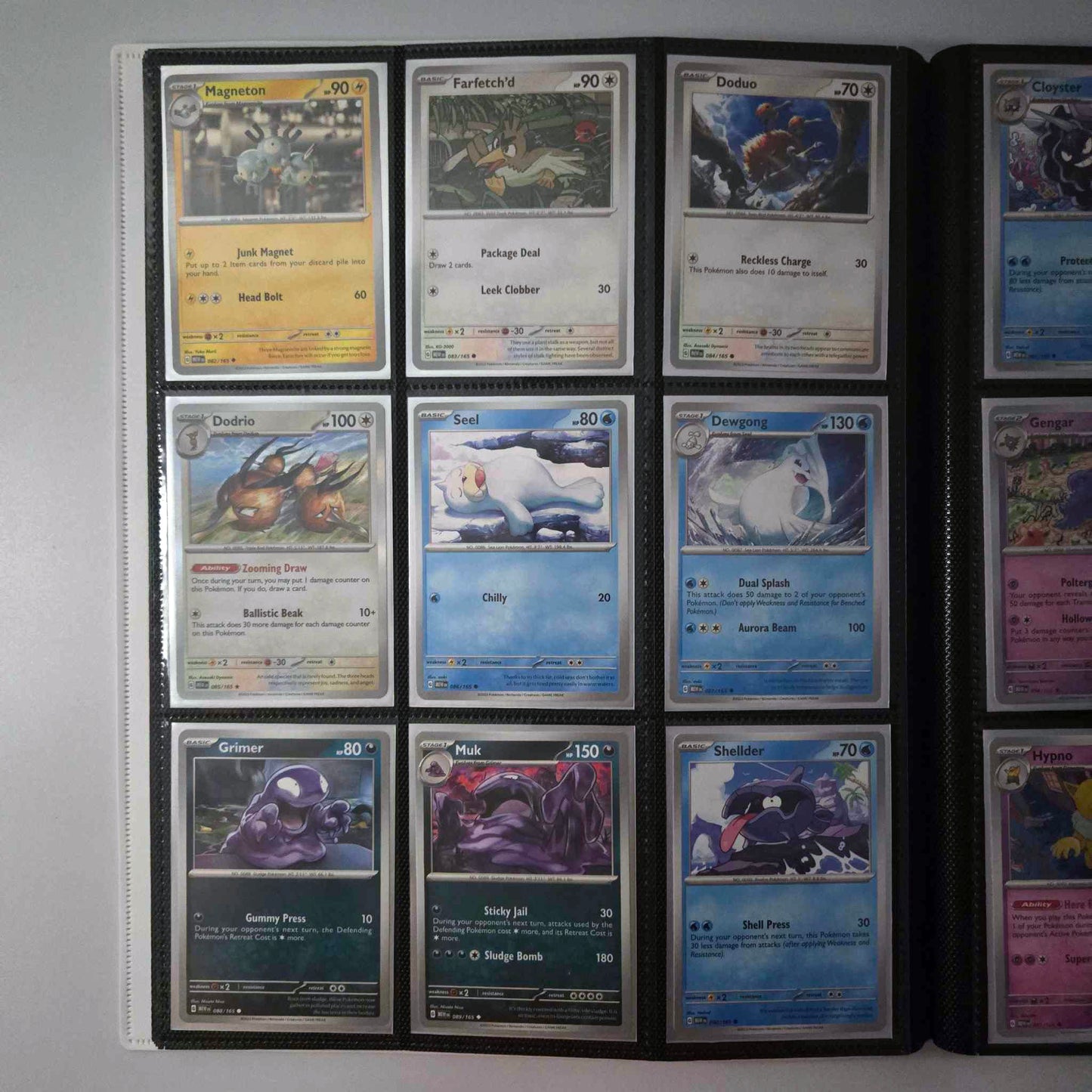 Pokemon Scarlet & Violet 151 Base Set 1-165 with FOLDER