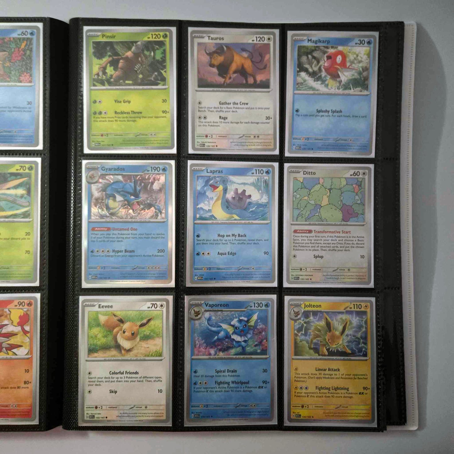 Pokemon Scarlet & Violet 151 Base Set 1-165 with FOLDER