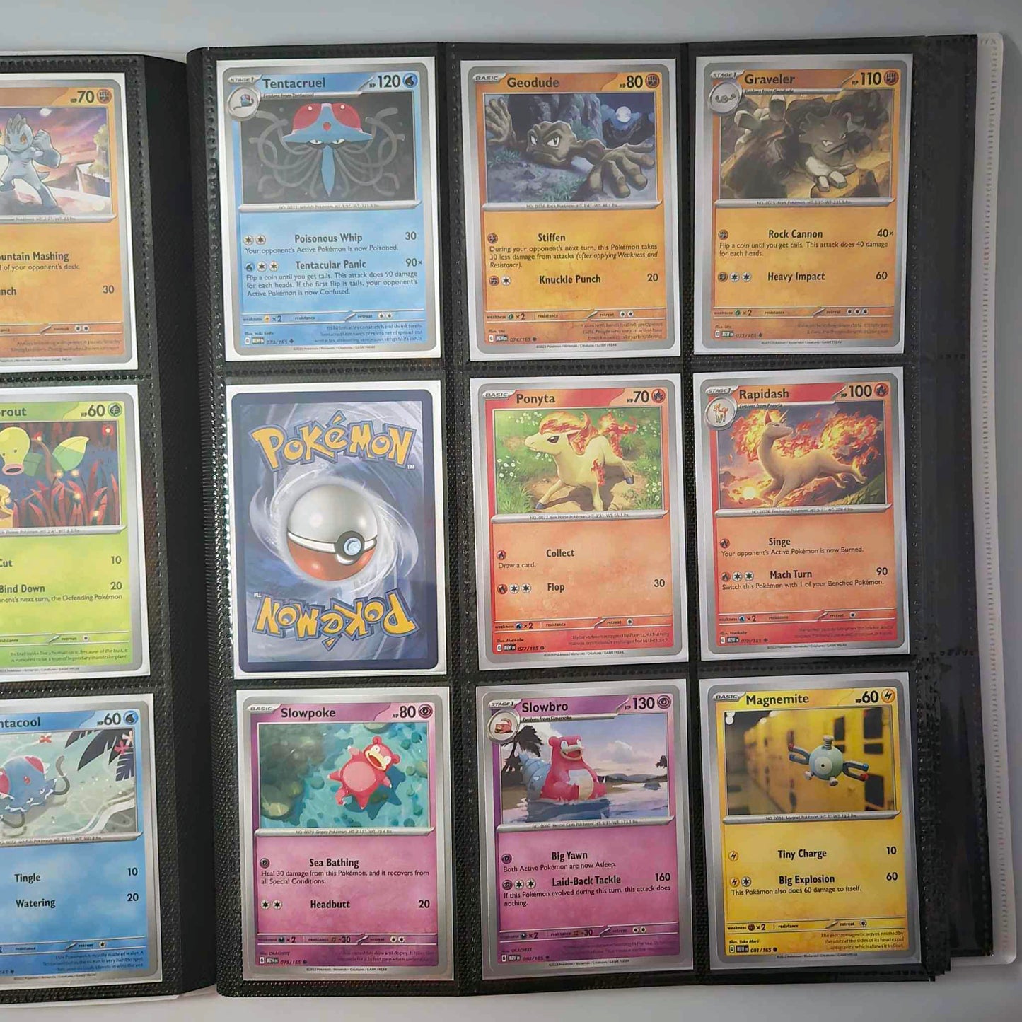 Pokemon Scarlet & Violet 151 Base Set 1-165 with FOLDER