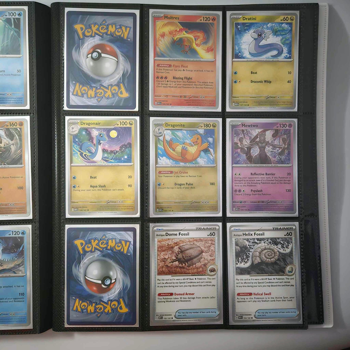 Pokemon Scarlet & Violet 151 Base Set 1-165 with FOLDER