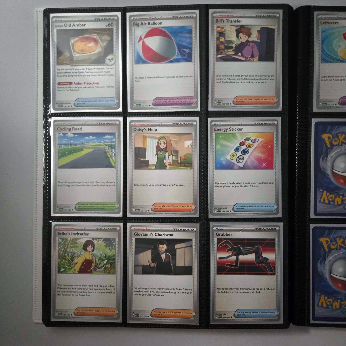 Pokemon Scarlet & Violet 151 Base Set 1-165 with FOLDER