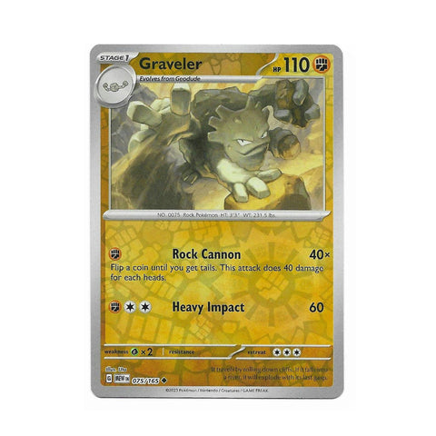 Graveler Reverse Holo 075/165