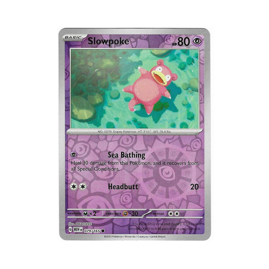 Slowpoke Reverse Holo 079/165