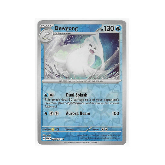 Dewgong Reverse Holo 087/165