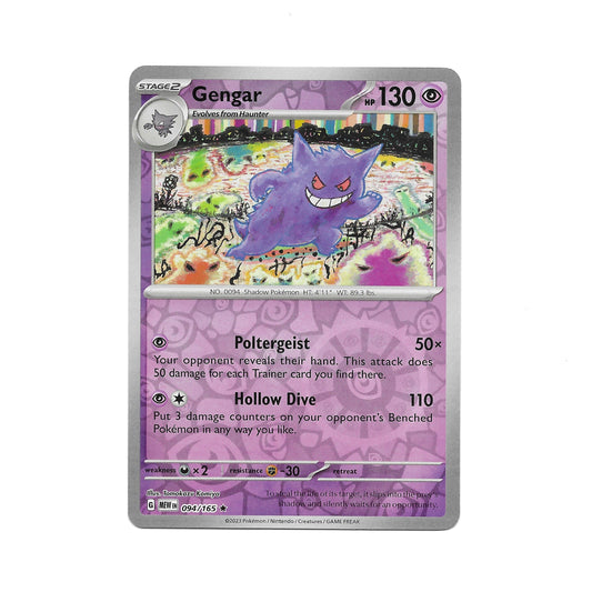 Gengar Reverse Holo 094/165