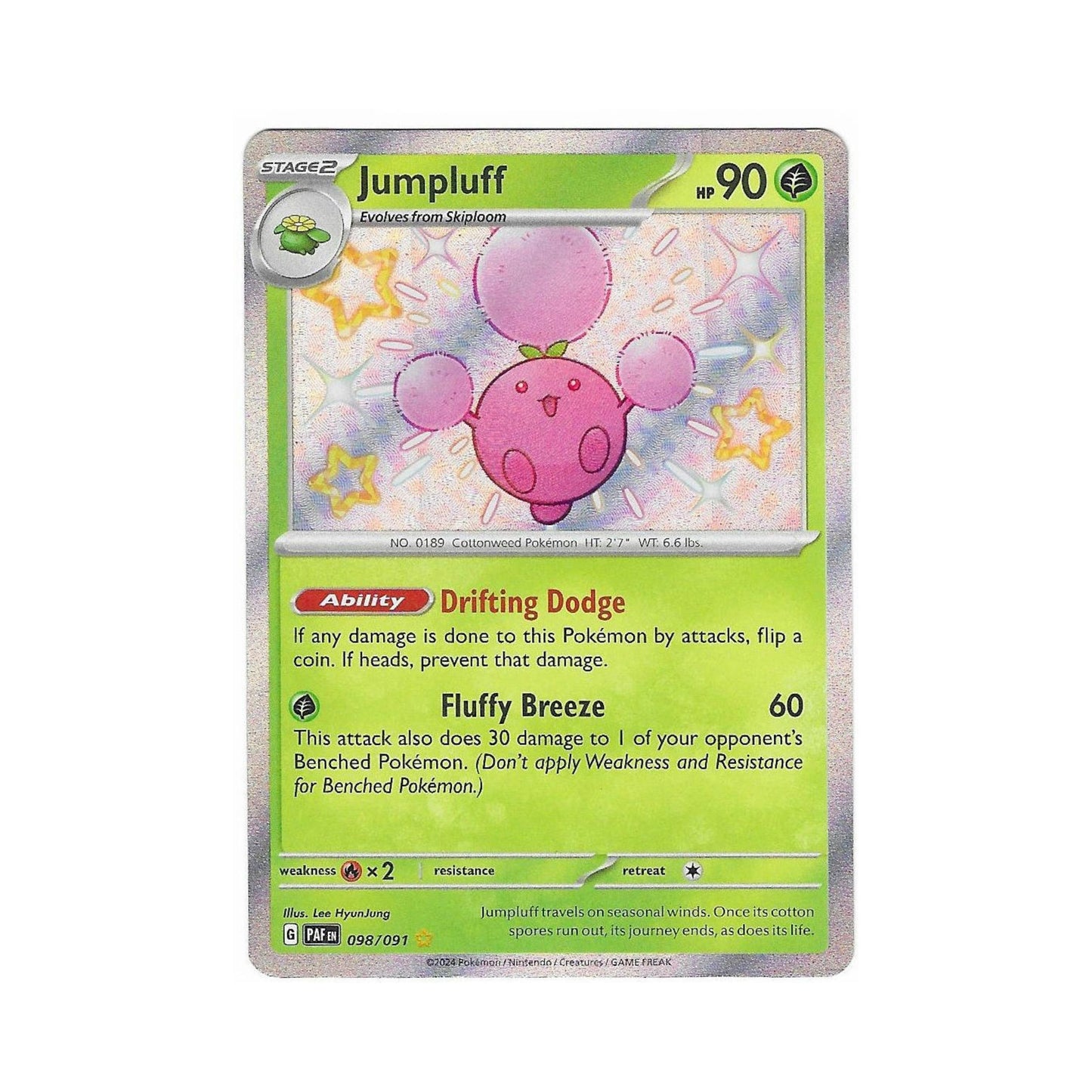 Shiny Jumpluff 098/091