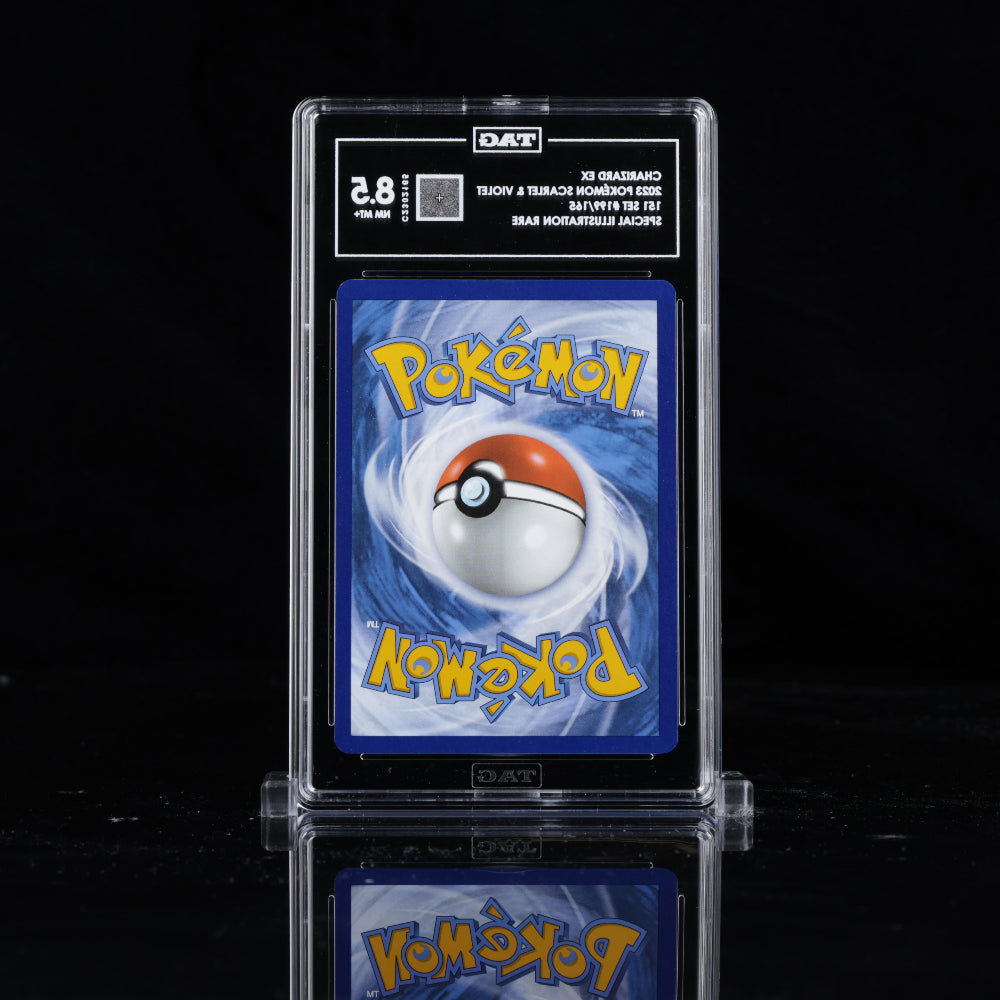 [TAG 8.5] CHARIZARD EX 2023 POKÉMON SCARLET & VIOLET 151 #199/165
