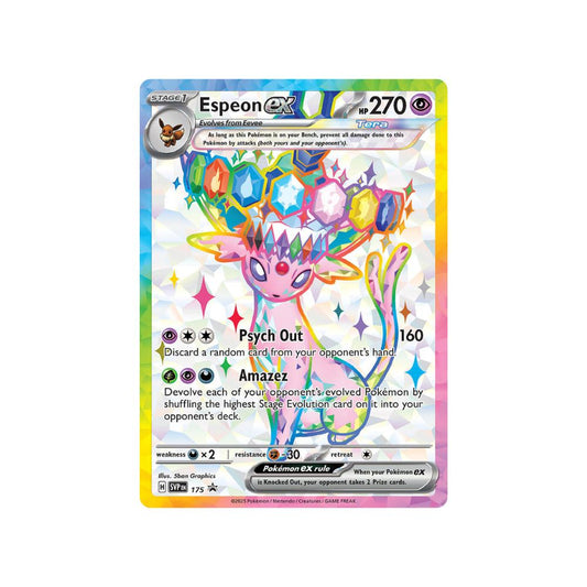 Espeon ex SVP 175 - Prismatic Evolutions Promo