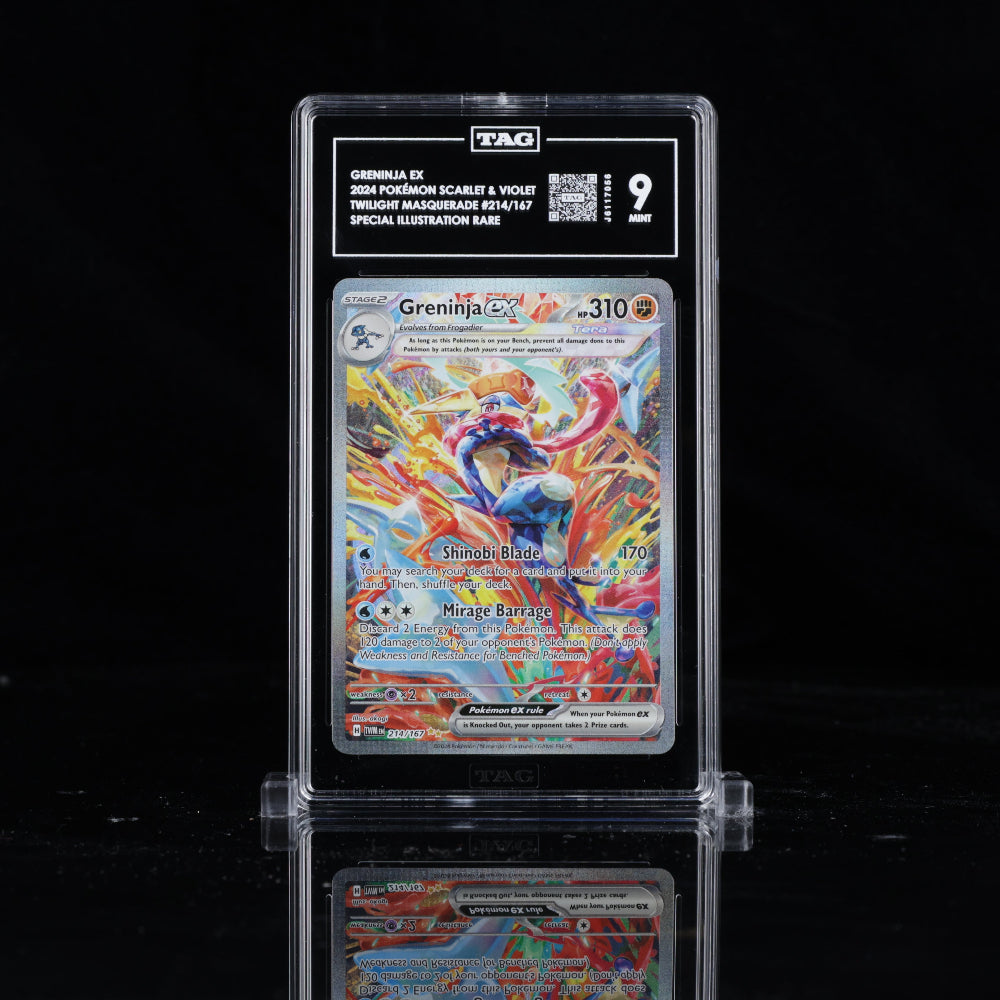 [TAG 9] GRENINJA EX 2024 POKÉMON SCARLET & VIOLET TWILIGHT MASQUERADE #214/167