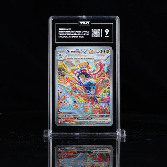 [TAG 9] GRENINJA EX 2024 POKÉMON SCARLET & VIOLET TWILIGHT MASQUERADE #214/167