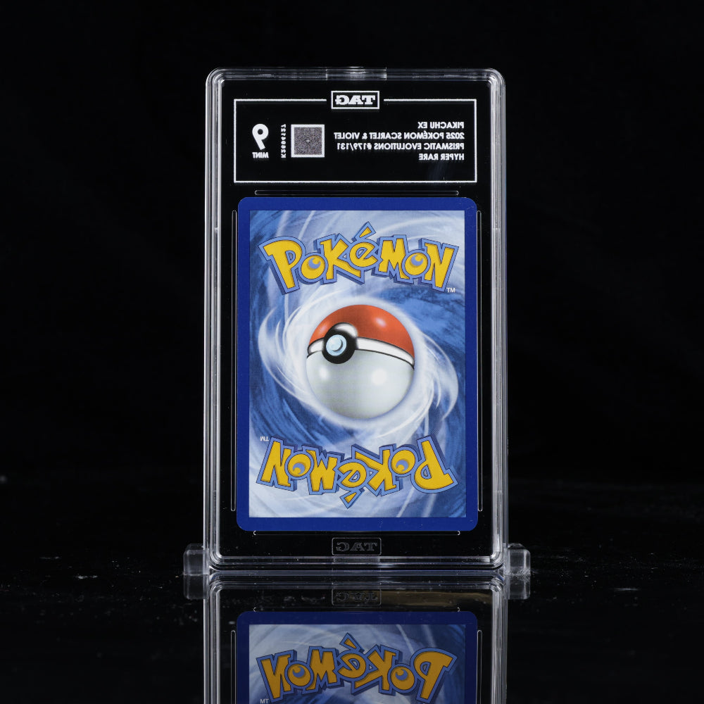 [TAG 9] PIKACHU EX 2025 POKÉMON SCARLET & VIOLET PRISMATIC EVOLUTIONS #179/131