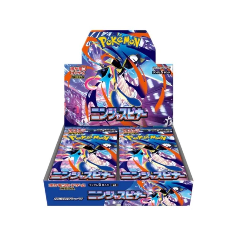 Japanese Pokemon Mega Ninja Spinner Booster Box