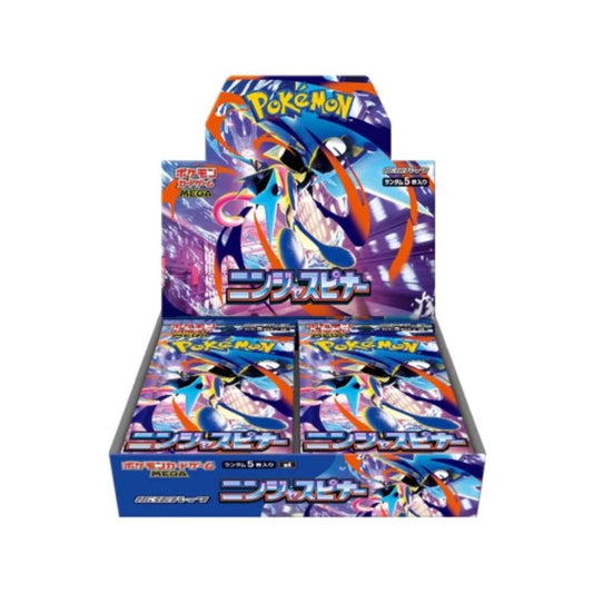 Japanese Pokemon Mega Ninja Spinner Booster Box