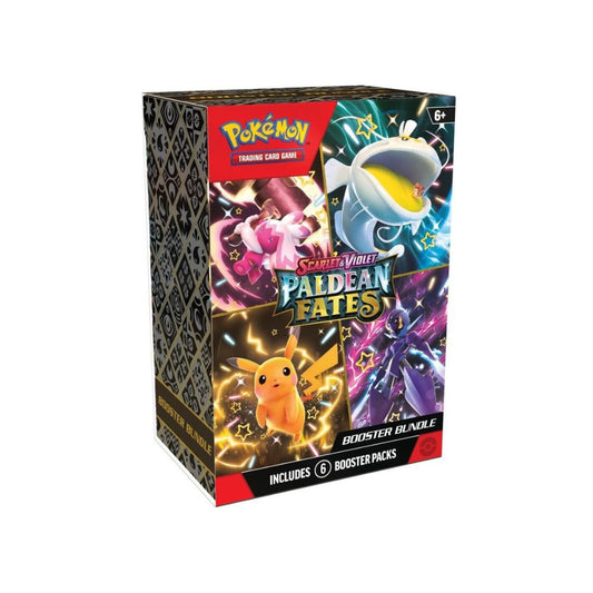 Pokemon Scarlet & Violet Paldean Fates Booster Bundle
