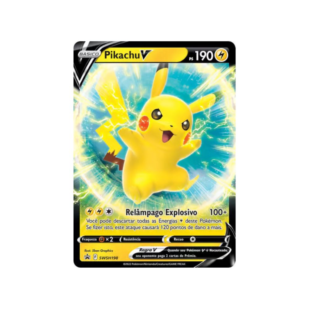 Pikachu V SWSH198 - Sword & Shield Promo