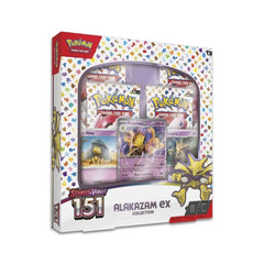 Pokemon Scarlet and Violet 151 Alakazam ex Collection Box