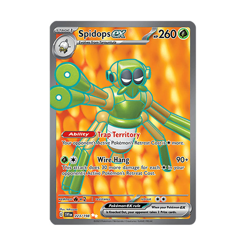 Spidops ex 223/198 - Shop Pokemon Cards – Mochi Pals