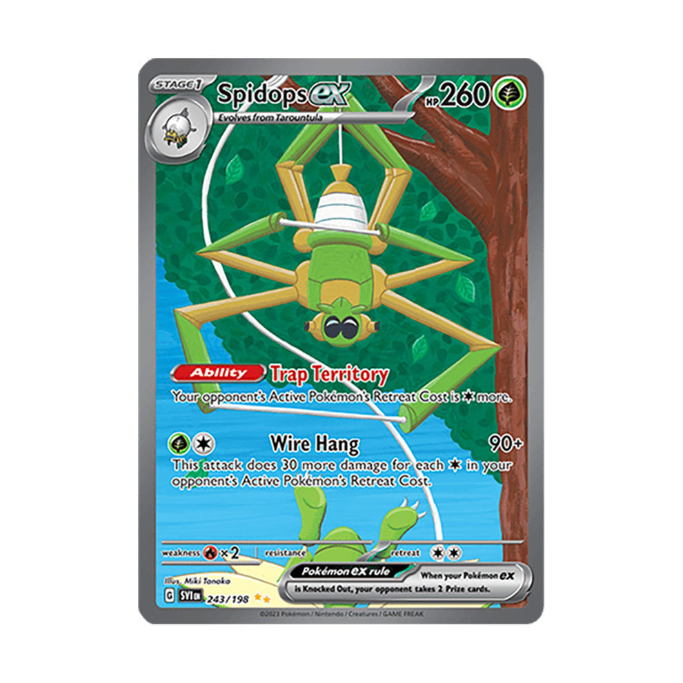 Spidops ex 243/198 - Shop Pokemon Cards – Mochi Pals