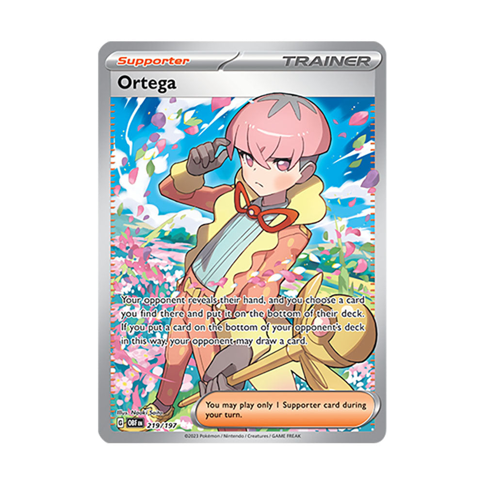 pokemon ortega card eBay Auction Item 205270822428 TCG Cards 2023 Obf EN-Obsidian Flames If you put a card on the bottom of your opponents deck in this way Ortega #141 Prices | Pokemon