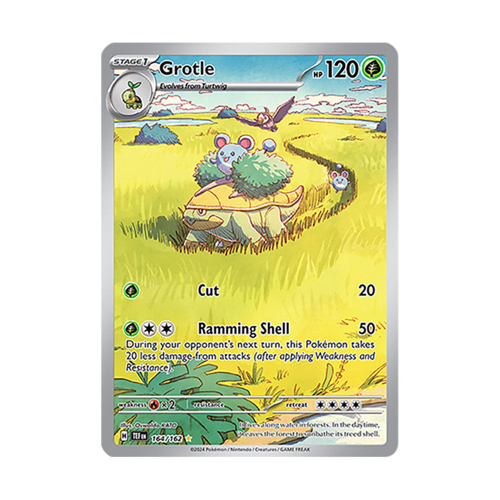 Grotle Card Grotle 164/162 - Shop Pokemon Cards – Mochi Pals