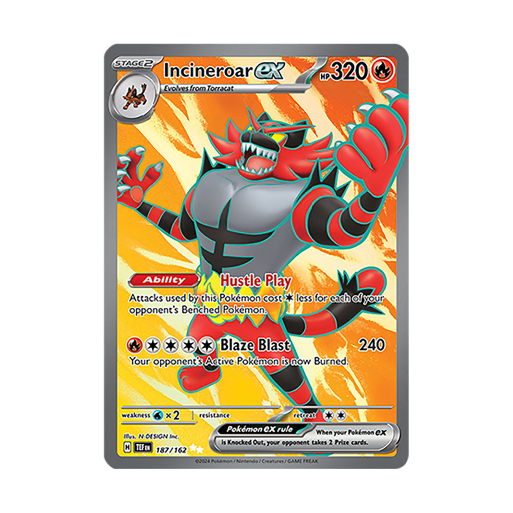 Incineroar ex 187/162