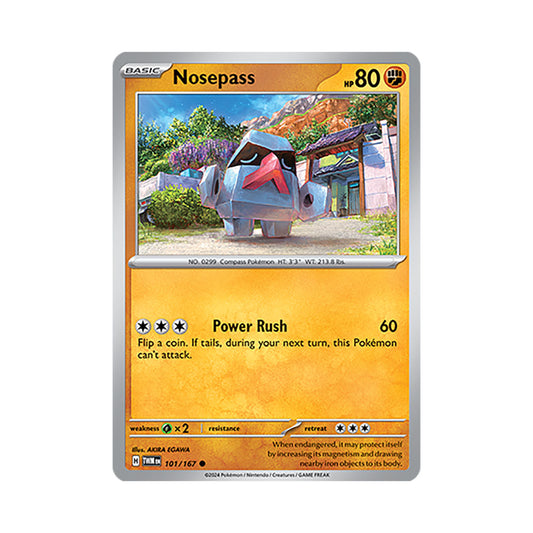 Nosepass Reverse Holo 101/167