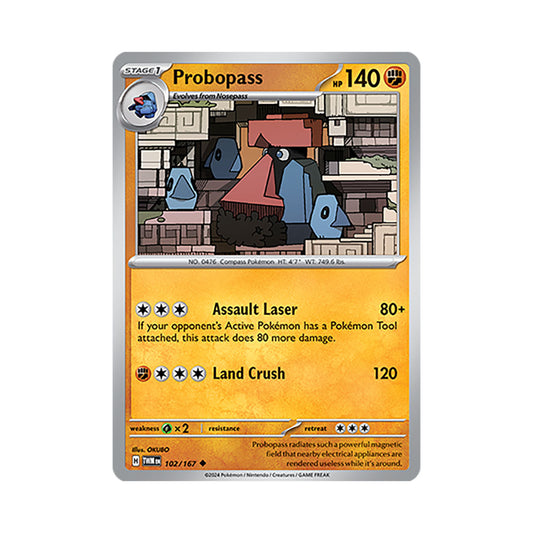 Probopass Reverse Holo 102/167