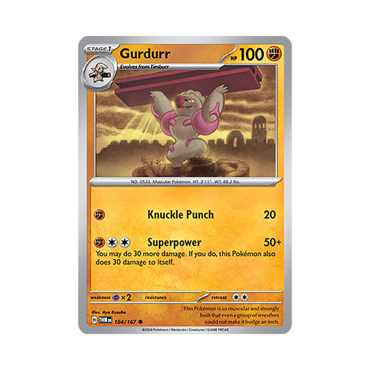 Gurdurr Reverse Holo 104/167