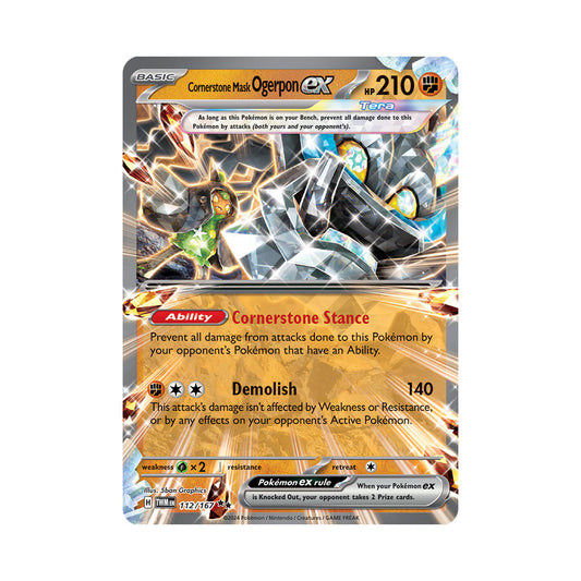 Cornerstone Mask Ogerpon ex 112/167