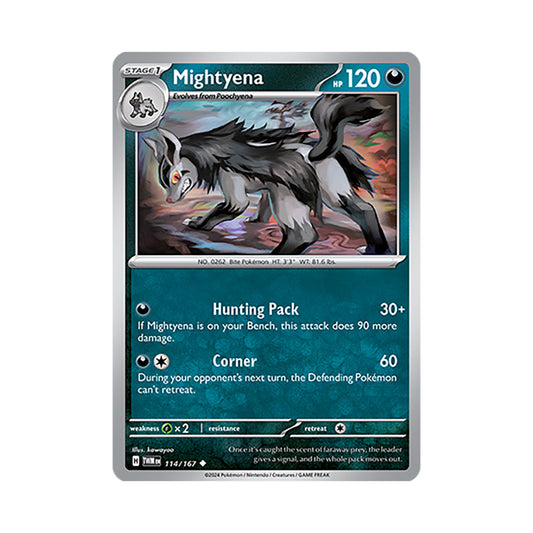 Mightyena Reverse Holo 114/167