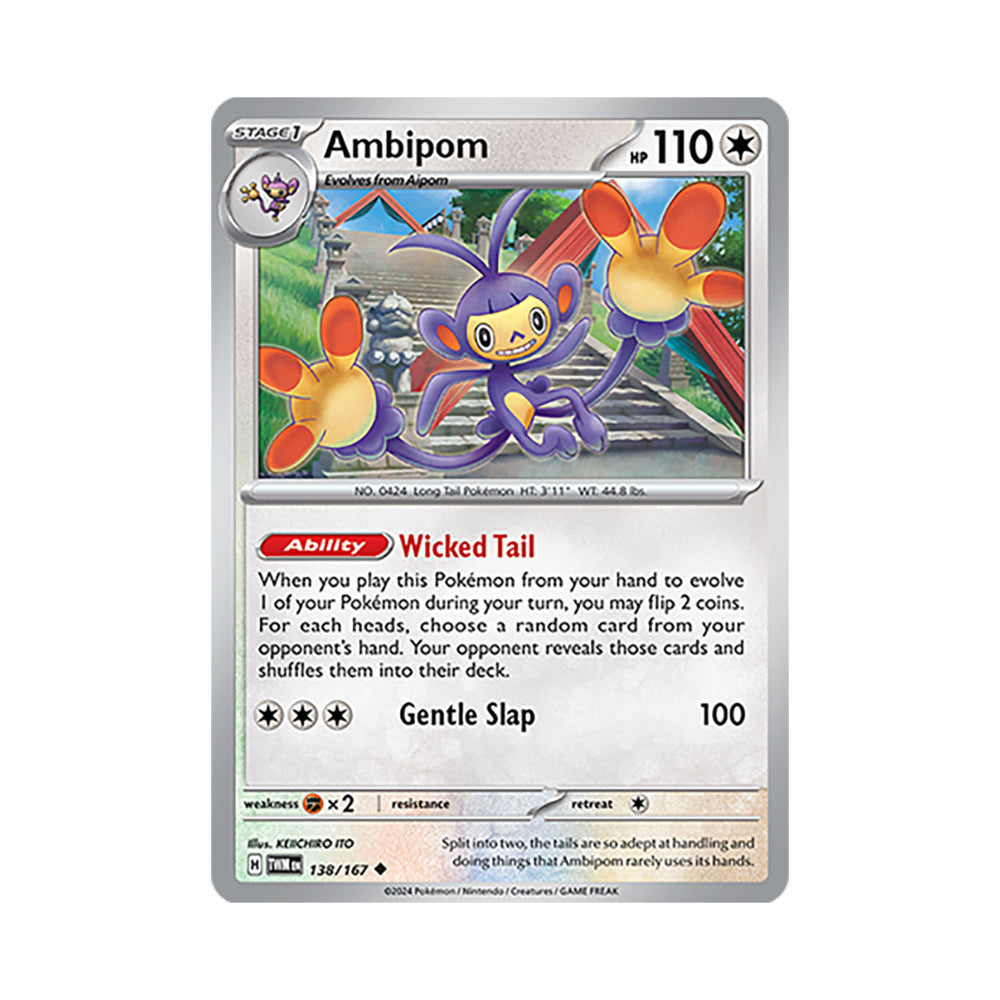 Ambipom Reverse Holo 138/167