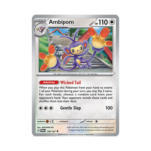 Ambipom Reverse Holo 138/167